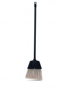 Brooms Lob - Lobby Broom, Plastic, Natural / Black, 38" - 2601