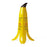 Medline Co-Label Yellow Banana Wet Floor Sign - WET FLOOR SIGN, BANANA CONE, YELLOW, BULK - 1048