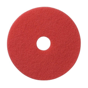 Medline Low-Speed Floor Buffing Pads - Low-Speed Buffing Floor Pad, Red, 12" - EVSPBUFF12R