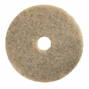 Medline Natural Fiber Burnishing Pads - Floor Pad, Burnishing, Natural Fiber, 20" - EVSPBURN20N