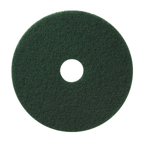 Medline Heavy-Duty Low Speed Floor Scrubbing Pads - FLOOR PAD, GREEN, SCRUBBING, LOW SPEED - EVSPSCRUB12G