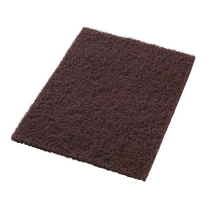 Medline Eco-Prep Floor Pads - Maroon Eco-Prep Floor Pad, 14" x 20" - 42071420