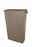 Impact Products Inc Rectangular Trash Cans - Trash Can, Rectangle, 23 gal., Beige - 7023-15-90