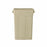 Medline Rectangular Trash Cans - TRASH CAN, RECTANGULAR, 23GAL, BEIGE - EVSTCTHIN23BE