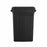 Medline Rectangular Trash Cans - TRASH CAN, RECTANGULAR, 23GAL, BLACK - EVSTCTHIN23BK