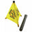 Medline Pop-Out Safety Cone - CONE POP OUT SAFETY 31 INCH YELLOW / BLACK - EVSTOOL901