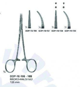 Fine Surgical Inc Micro Halsted Forceps - Adson Thumb Forceps - 10-106