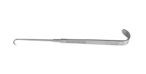 Fine Surgical Tracheal Hooks - Dissecting Tool, 7 mm, Fluted Ball, 14F, CBD, Size S, UCSF - 460-430