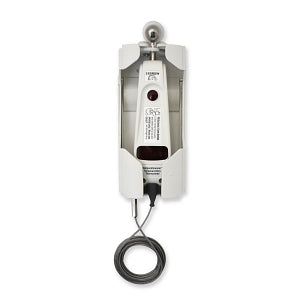 Exergen Corporation Exergen TAT-5000 Thermometer with Wall Mount System - Exergen TAT 5000 (Core Measurement) Temporal Scanner Thermometer with Wall Mount (134305) and Vinyl-Covered Steel Cable - EXG124290