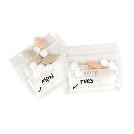 Ezy Dose® Pill Pouches, Disposable