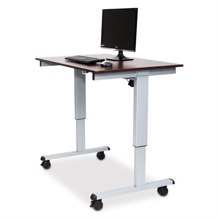 Electric Stand Up Desk 60"W Black Frame