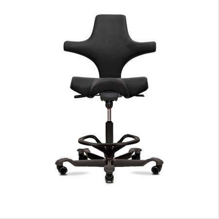 Ergo Chair with Round Foot Ring Feather Ergo Chair