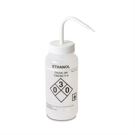 500mL Vented RTK GHS Wash Bottle Ethanol