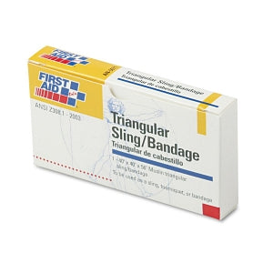 First Aid Only Inc. Triangular Sling Bandage Refills - First-Aid Refill Sling / Tourniquet Triangular Bandages, 40" x 40" x 56" - AN-5071