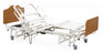 Medline Alterra 1100 Full-Electric Long-Term Hospital Beds - 34.5" W 3-Motor Full-Electric High-Low Hospital Bed Package with 29" Side Rails, Headboard / Footboard in Solar Oak, Mounting Hardware and 4 Mattress Retainers - FCE1100QO