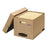 Fellowes Bankers Box Filing Box - Bankers Box Filing Box with Locking Lid, Kraft, Letter / Legal Size - 7150001