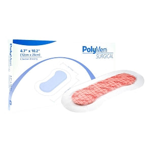 Ferris PolyMem Adhesive Film C-Section Dressing - PolyMem Adhesive Film C-Section Dressing - 0481