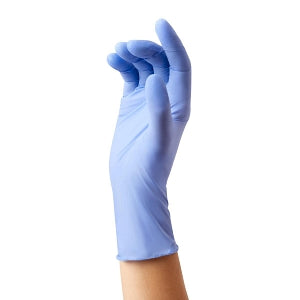 Medline FitGuard Select Powder-Free Nitrile Exam Gloves - FitGuard Select Powder-Free Nitrile Exam Gloves with Textured Fingertips, Size XS - FG2600