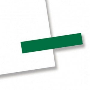 First Healthcare Products Alert Tags - TAGS, ALERT, 1"L X 3/16"W, DARK GREEN - 20092