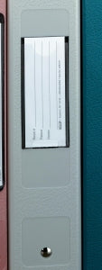 First Healthcare Products Document Pockets - Spine ID Pocket, 1-3/8" x 3-1/2" - 4253C