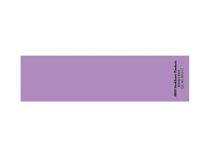 First Healthcare Products Blank Spine ID Labels - Blank Spine ID Label, 5-3/8" x 1-3/8", Violet - 5043-17