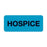 First Healthcare Products Med-Alert Labels - Medicare Label, Hospice Blue, 2-1/4" x 15/16" - 50714