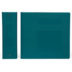 First Healthcare Products 4" Side Opening Binders - BINDER, POLY, 4" S / O 3 RING, TEAL - M10270R3