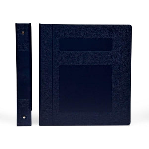 First Healthcare Products 1" Side Opening Binders - BINDER, POLY, 1" S / O 3 RING, NAVY - M40360R3