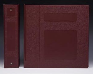 First Healthcare Products 3" Side Opening Binders - BINDER, POLY, 3" S / O 3 RING, BURGUNDY - M80020R3