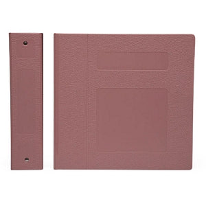 First Healthcare Products 3" Side Opening Binders - BINDER, POLY, 3" S / O 3 RING, MAUVE - M80070R3