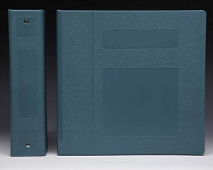 First Healthcare Products 3" Side Opening Binders - BINDER, POLY, 3" S / O 3 RING, TEAL - M80270R3