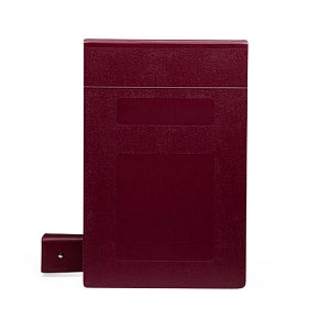 First Healthcare Products 2" Top Opening Binders - 2" Top-Open 2-Ring Poly Binder, Burgundy - M90021R2