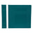 First Healthcare Products 2" Side Opening Binders - 2" Side-Open 3-Ring Poly Binder, Teal - M90270R3