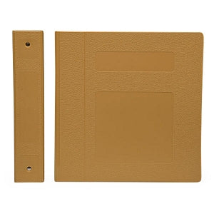 First Healthcare Products 2" Side Opening Binders - 2" Side-Open 3-Ring Poly Binder, Goldenrod - M90380R3