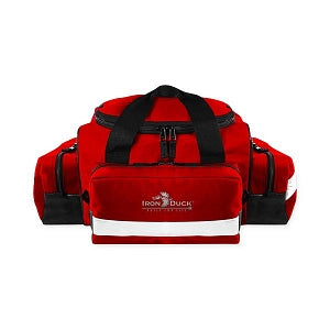 Iron Duck Three-Pocket Trauma Bags - 3-Pocket Trauma Bag, Red, 19" x 14.5" x 8.5" - 32499AT RD