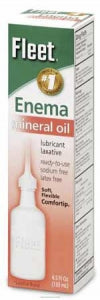 Fleet Mineral Oil Enemas - Mineral Oil Enema, Disposable, 4.5 oz. - 301