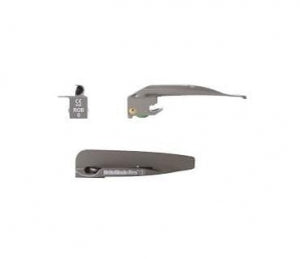 Flexicare BriteBlade Pro Blades - BriteBlade Pro Laryngoscope Blade, Robertshaw, Blade Size 0, Fiber Optic Handle, Single Use - 040-00-1101U