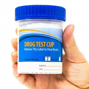 Bioscience DrugConfirm Advanced Urine Drug Test Cups - TEST, URINE, CUP, 10-PANEL, CLIA-WAIVED - HE-CUP-3104