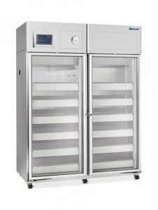 Follett Upright Blood Bank Refrigerators - Upright Blood Bank Refrigerator, Medical, 2-Door, 24. 6 Cu. Ft. - REF45-BB-00000G