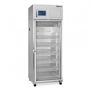 Follett Upright Double-Door Pharmacy Refrigerator - REFRIGERATOR, PHARMACY, GLASS, 24.6 CF - REF25-PH-R0000G