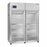 Follett Upright Double-Door Refrigerators - Upright Pharmacy Refrigerator, Double Glass Doors, 45 cu. ft. - REF45-LB-0HT00G