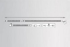 Fisher Paykel RT-Series Breathing Circuits - Infant High-Flow Continuous Flow Inspiratory Heated Breathing Circuit with Pressure Line and Adapter Kit - RT132