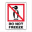 Freezer Communication Labels Do Not Freeze" - White - 3"W x 4"H