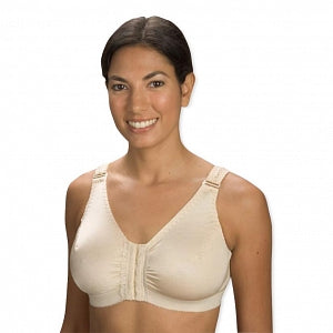 Frank Stubbs Compression Bras - Compression Bra, Beige, Size 38 - F020105