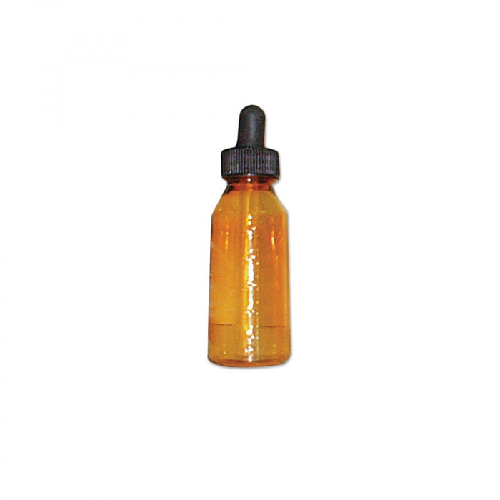 Dropper Bottle Screw On Cap With Securely Fitted Neoprene Nipples Plastic 2 Oz Amber 48 Per Box