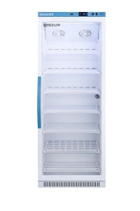 Accucold Upright One-Door Lab Refrigerators - Accucold Upright Medical-Laboratory Refrigerator with Glass Door, 12 cu. ft. - ARG12ML