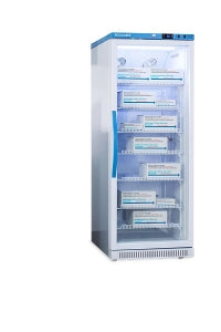 Accucold Upright Pharmacy Refrigerators - Pharmacy-Vaccine Refrigerator, 12 Cubic Feet, Glass Door - ARG12PV