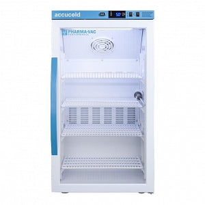 Summit Accucold Performance Pharmacy-Vaccine Refrigerators - Pharmacy-Vaccine Refrigerator, 3 Cubic Feet, Glass Door - ARG3PV