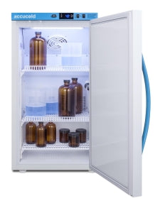 Accucold Under-Counter Glass-Door Lab Refrigerators - Accucold Counter Height Medical-Laboratory Refrigerator with Solid Door, 3 cu. ft. - ARS3ML