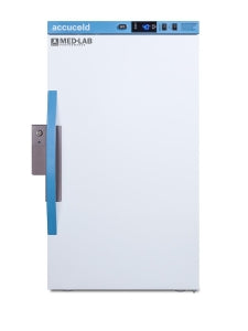 Accucold Under-Counter Glass-Door Lab Refrigerators - Accucold Counter Height Medical-Laboratory Refrigerator with Solid Door, 3 cu. ft. - ARS3ML